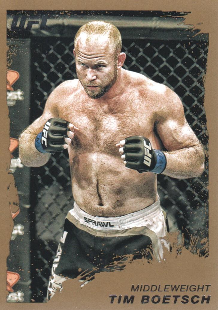 Tim Boetsch 2011 Topps UFC Moment of Truth Base #10 Gold