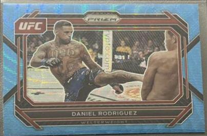 Daniel Rodriguez 2023 Panini Prizm UFC Base #60 Blue Wave