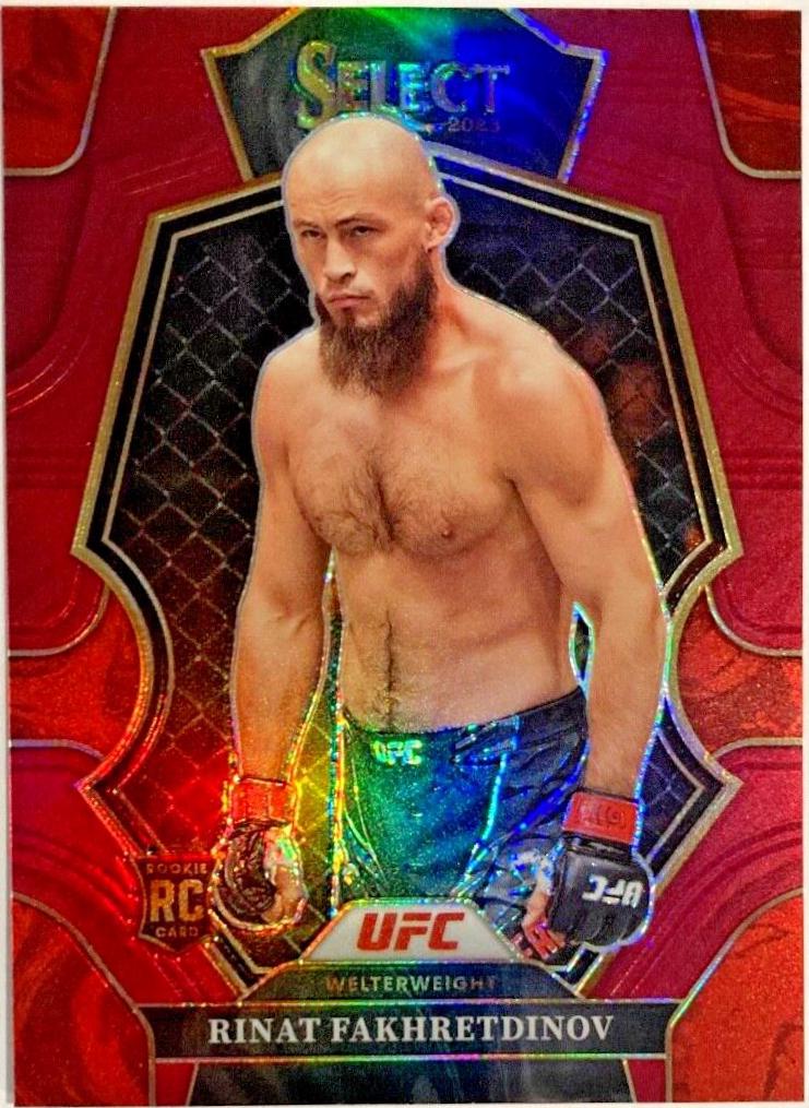 Rinat Fakhretdinov 2023 Panini Select UFC Premier Level #179 Maroon