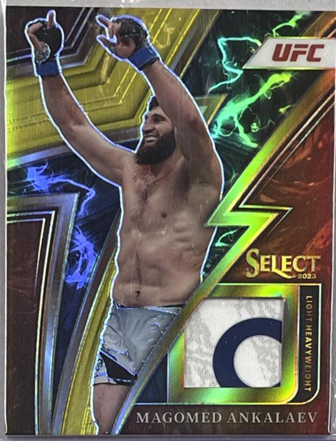 Magomed Ankalaev 2023 Panini Select UFC Concourse #39 Gold