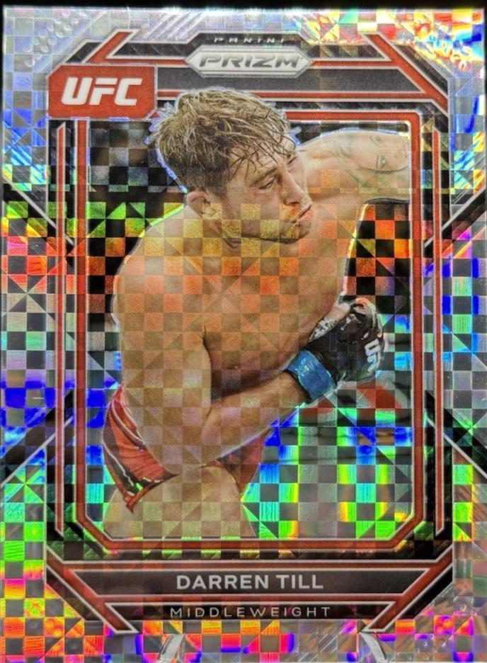 Darren Till 2023 Panini Prizm UFC Base #155 Lucky Envelopes