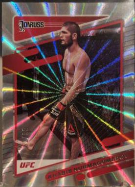 Khabib Nurmagomedov 2022 Panini Donruss UFC Base #4 Silver