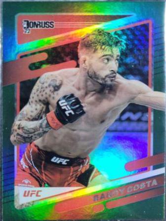 Randy Costa 2022 Panini Donruss UFC Base #114 Green