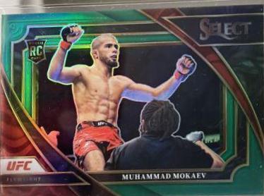 Muhammad Mokaev 2023 Panini Select UFC Mezzanine #381 Green