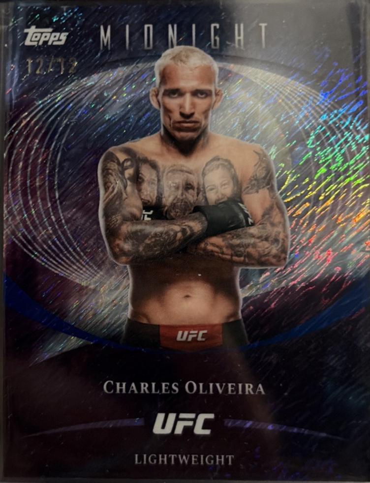 Charles Oliveira 2026 Topps Midnight UFC Base #43 Daybreak