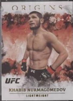 Khabib Nurmagomedov 2021 Panini Chronicles UFC Base Origins #40 Gold