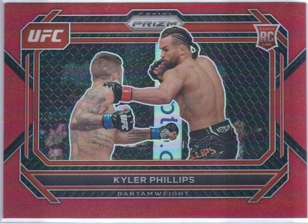 Kyler Phillips 2023 Panini Prizm UFC Base #55 Red