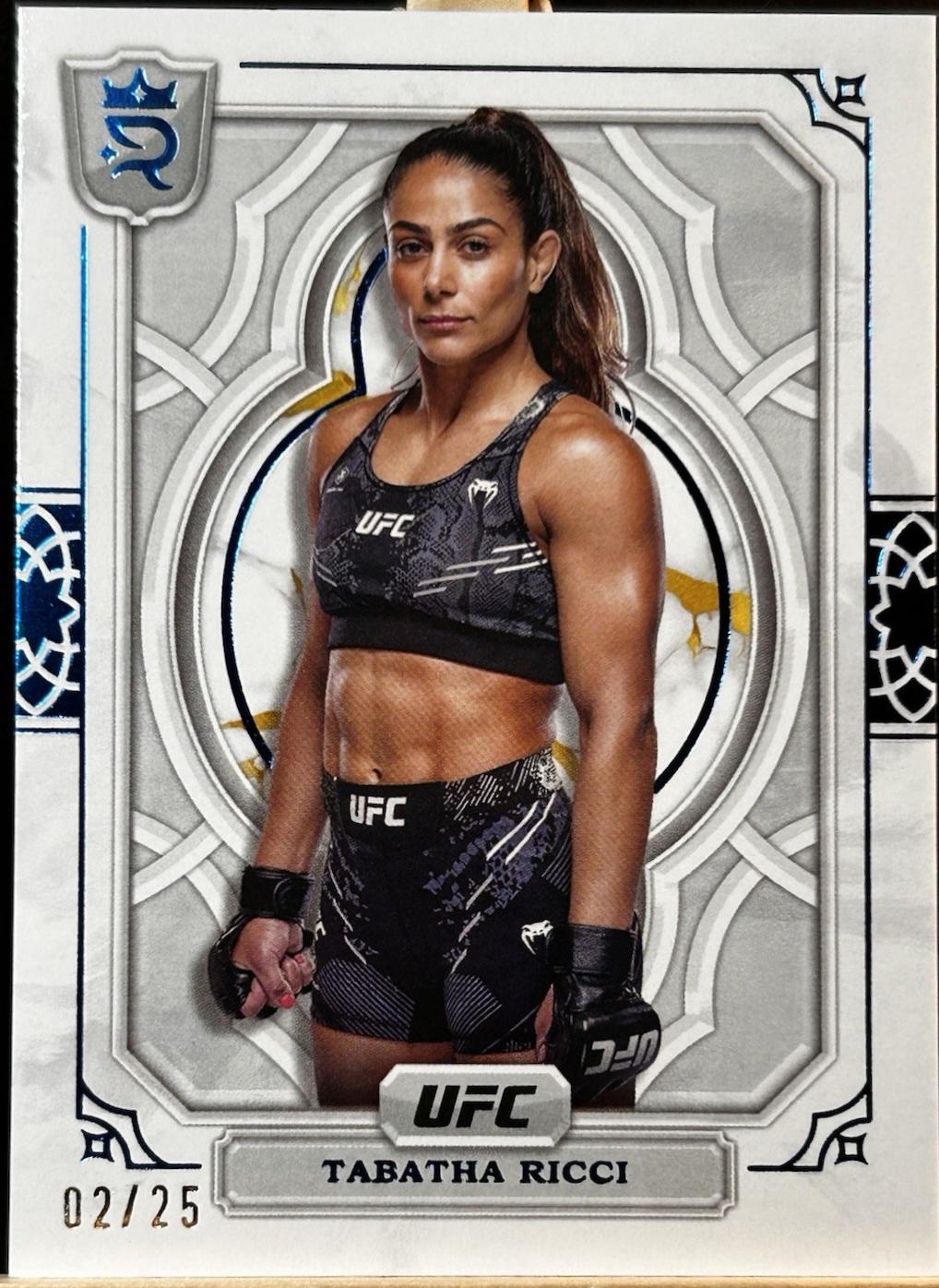 Tabatha Ricci 2024 Topps Royalty UFC Base #67 Blue