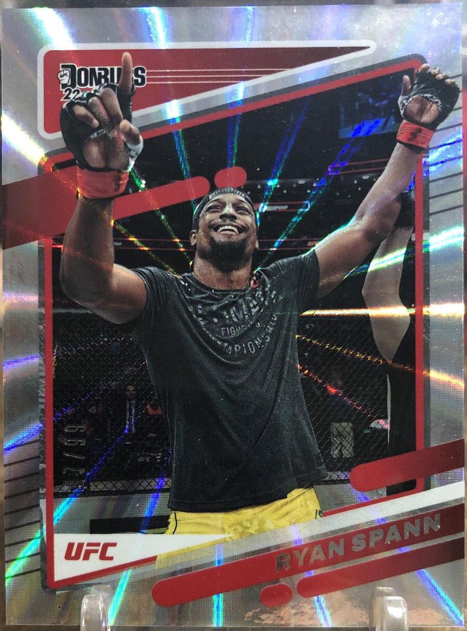 Ryan Spann 2022 Panini Donruss UFC Base #153 Laser