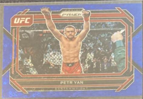 Petr Yan 2023 Panini Prizm Under Card UFC Base #89 Blue