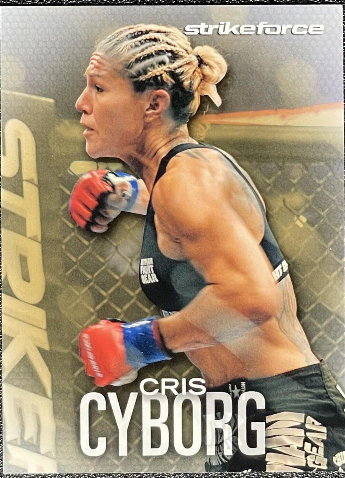 Cris Justino 2012 Topps UFC Knockout Base #53 Gold