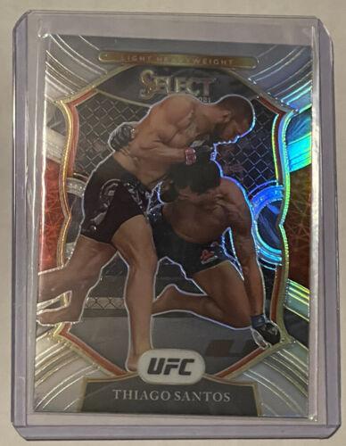 Thiago Santos 2021 Panini Select UFC Concourse #71 Silver
