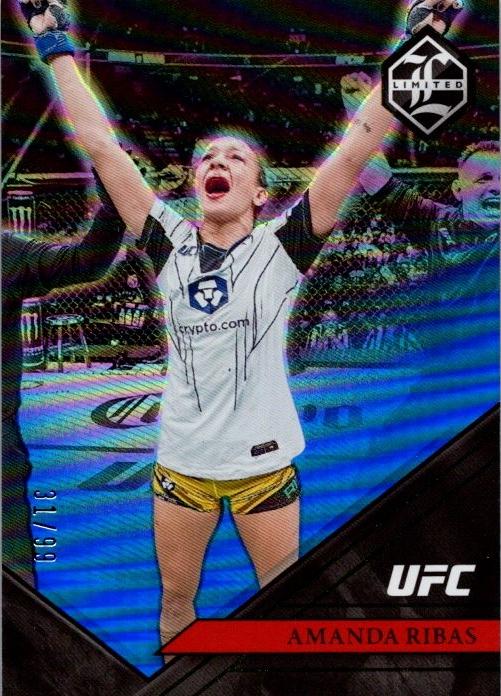 Amanda Ribas 2023 Panini Chronicles UFC Base Limited #204 Green