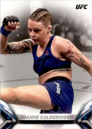 Joanne Wood 2018 Topps UFC Knockout Base #33 Red