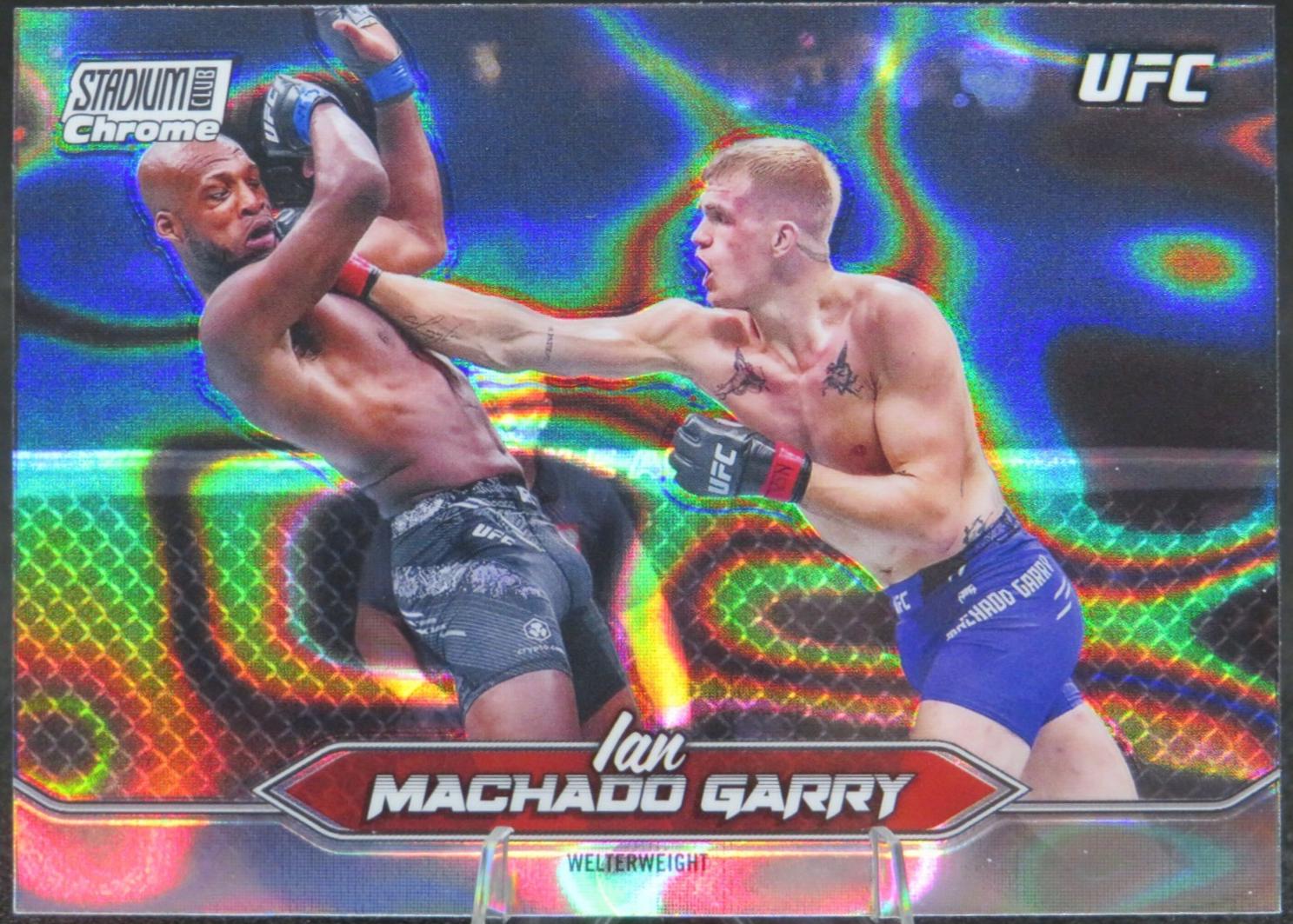 Ian Machado Garry 2025 Topps Stadium Club UFC Base Chrome #C-114 Refractor
