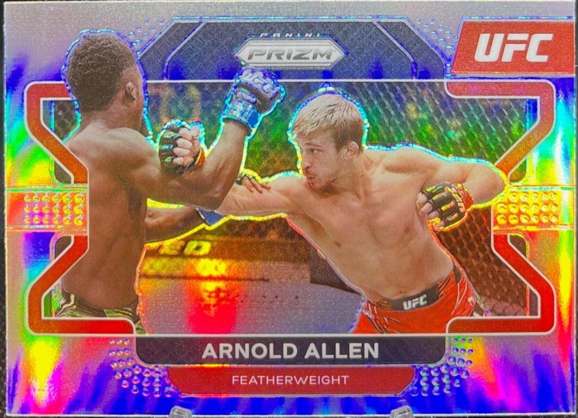 Arnold Allen 2022 Panini Prizm UFC Base #95 Silver
