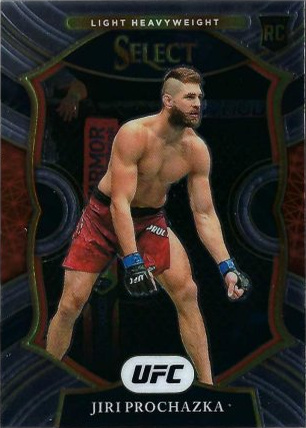 Jiri Prochazka 2021 Panini Select UFC Concourse #35 Black Disco