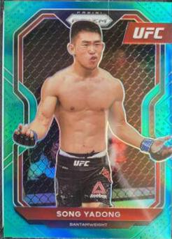 Song Yadong 2021 Panini Prizm UFC Base #97 Teal