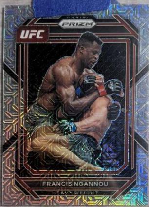 Francis Ngannou 2023 Panini Prizm UFC Base #117 Mojo