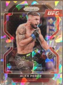 Alex Perez 2022 Panini Prizm UFC Base #127 Ice