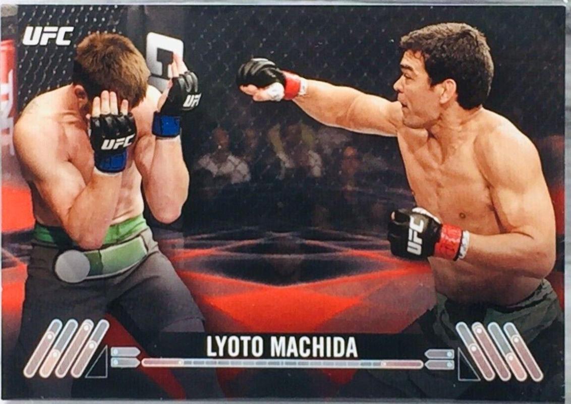 Lyoto Machida 2017 Topps UFC Knockout Base #12 Red