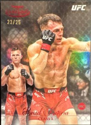 Brad Katona 2024 Topps Gold Label UFC Base Class II #66 Red