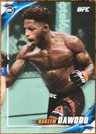 Hakeem Dawodu 2019 Topps UFC Knockout Base #15 Green