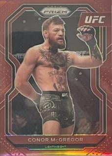 Conor McGregor 2021 Panini Prizm UFC Base #30 Red