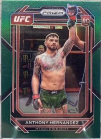 Anthony Hernandez 2023 Panini Prizm UFC Base #181 Green