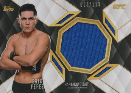 Erik Perez 2016 Topps UFC Top of the Class Top of the Class Relics #TCR-EP Gold