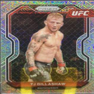 TJ Dillashaw 2021 Panini Prizm UFC Base #23 Mojo
