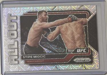 Stipe Miocic 2023 Panini Prizm UFC All Out #6 Mojo