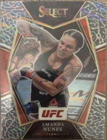 Amanda Nunes 2022 Panini Select UFC Premier Level #193 Elephant