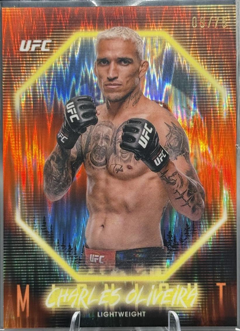Charles Oliveira 2025 Topps Midnight UFC Base #74 Dusk