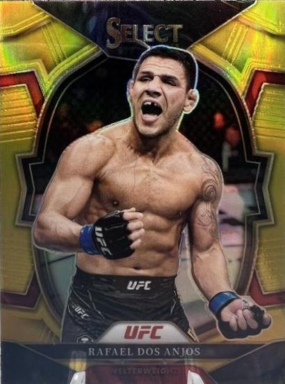 Rafael Dos Anjos 2023 Panini Select UFC Concourse #61 Gold