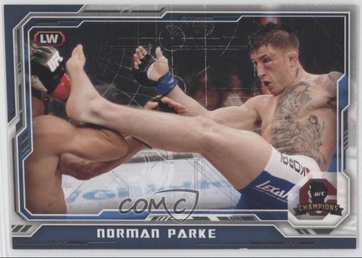 Norman Parke 2014 Topps UFC Champions Base #54 Blue