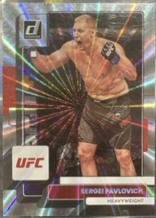 Sergei Pavlovich 2023 Panini Donruss UFC Base #79 Laser