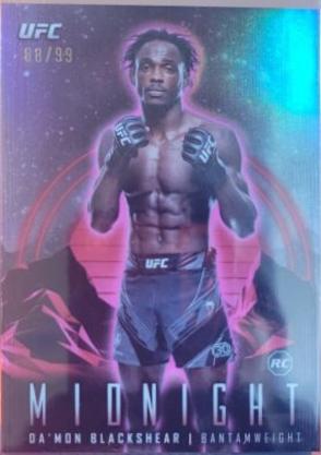 Da'Mon Blackshear 2024 Topps Midnight UFC Base #39 Twilight
