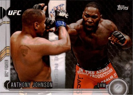 Anthony Johnson 2015 Topps UFC Chronicles Base #48 Sepia