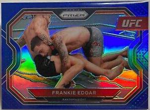 Frankie Edgar 2021 Panini Prizm UFC Base #158 Blue