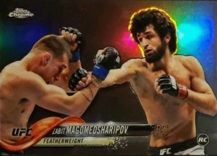 Zabit Magomedsharipov 2018 Topps Chrome UFC Base #31 Refractor