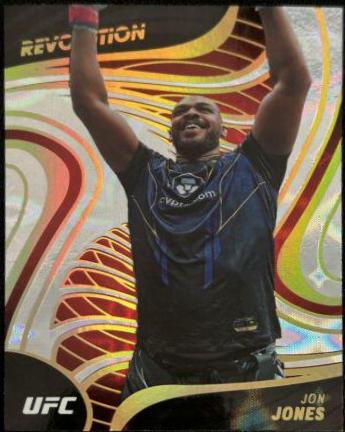 Jon Jones 2023 Panini Chronicles UFC Revolution #23 Galactic