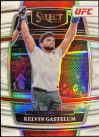 Kelvin Gastelum 2022 Panini Select UFC Concourse #38 White