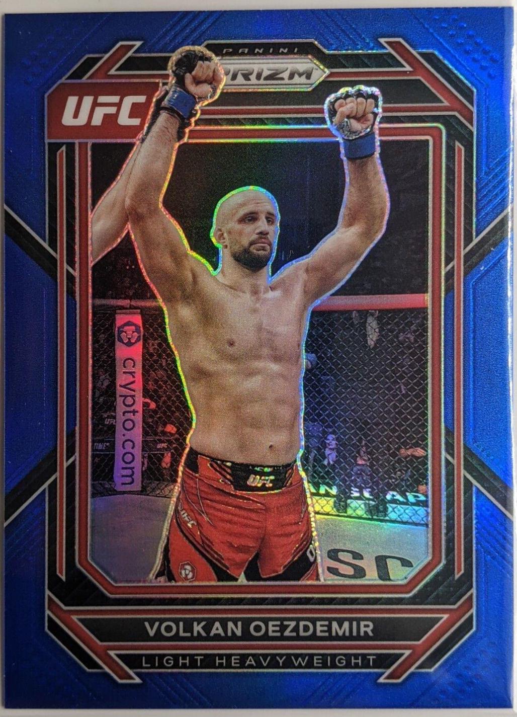 Volkan Oezdemir 2023 Panini Prizm UFC Base #178 Blue
