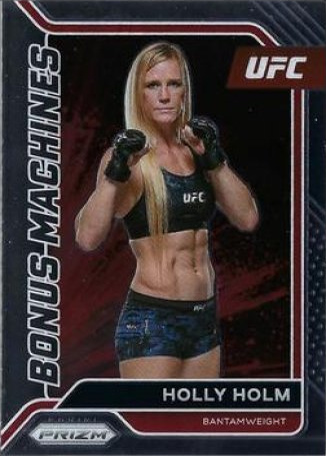 Holly Holm 2022 Panini Prizm UFC Bonus Machines #2 Silver