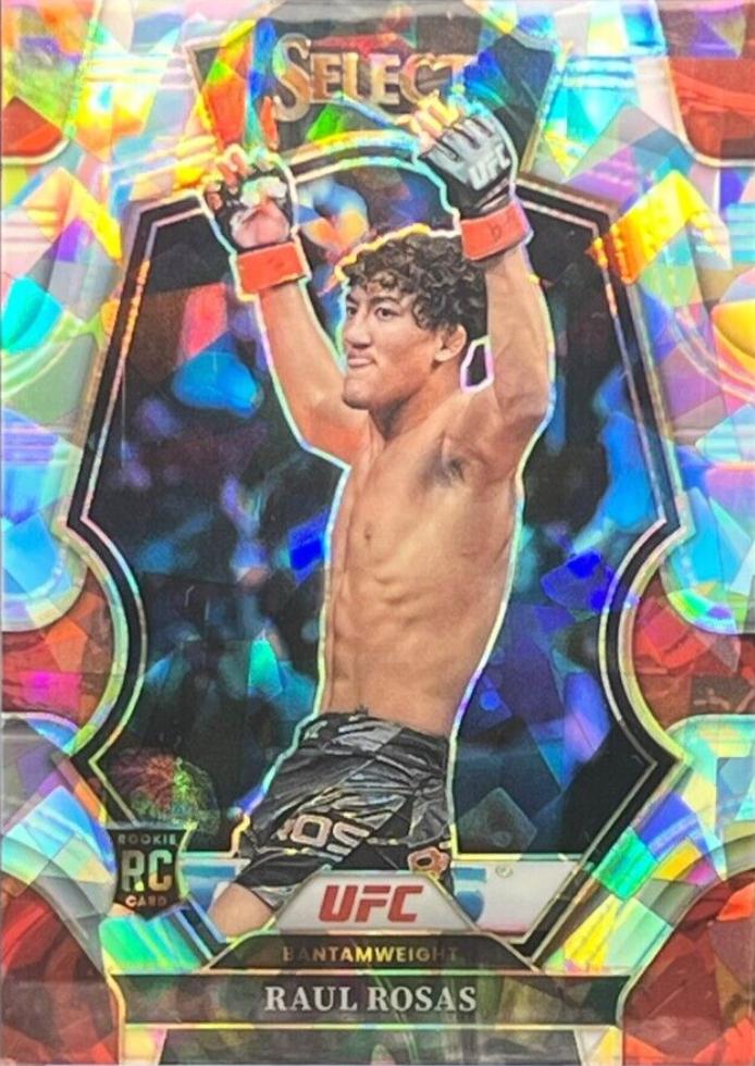 Raul Rosas 2023 Panini Select UFC Premier Level #101 Cracked Ice