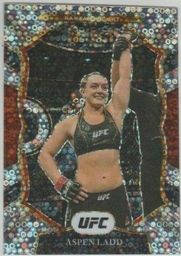 Aspen Ladd 2021 Panini Select UFC Concourse #86 Disco