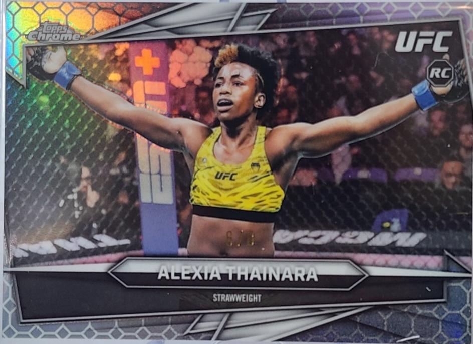 Alexia Thainara 2026 Topps Chrome UFC Base #191 Octafractor
