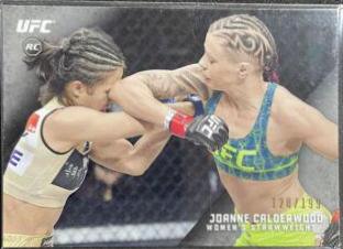 Joanne Wood 2015 Topps UFC Knockout Base #16 Silver