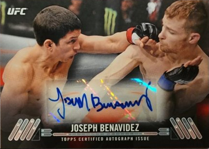 Joseph Benavidez 2017 Topps UFC Knockout Knockout Autographs #KA-JB Green